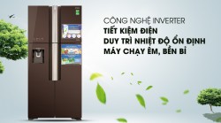 Tủ lạnh Hitachi Inverter 540 lít R-FW690PGV7 GBW